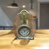 Orologio da tavolo vintage in vetro - Quartz