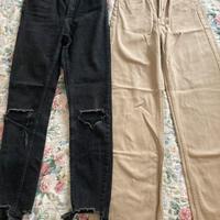 2 pantaloni Subdued e Divided donna