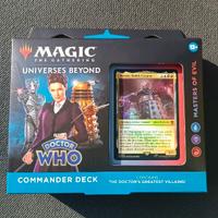 Magic Commander Deck "Masters of Evil" Doctor Who 
