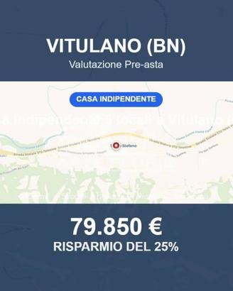 Immobile in asta di 155 m² a Vitulano