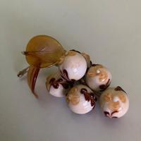 uva in vetro di murano 6 acini