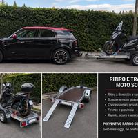Ritiro e Trasporto Moto Scooter a Firenze