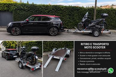 Ritiro e Trasporto Moto Scooter a Firenze
