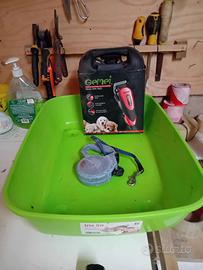 Lettiera + Tosapeli + guinzaglio