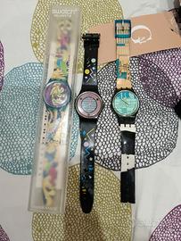 Lotto Stock 3 Orologi Swatch Vintage