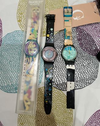 Lotto Stock 3 Orologi Swatch Vintage