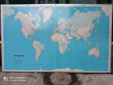 Cartina del mondo