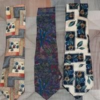 tris cravatte vintage