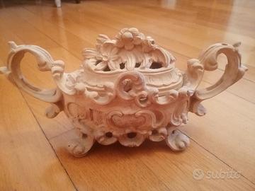 Portagioie intarsiato a mano