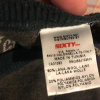 Maglioncino Misto Energie vintage verde viola