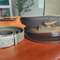 Berretto Genio cinturone no elmetto WW2 Regio