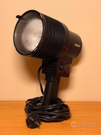 Faretto fotografico OSRAM con supporto e cavo
