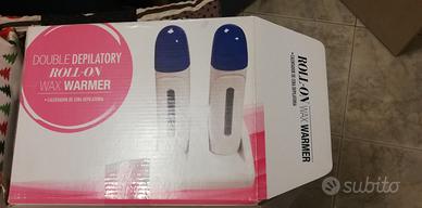 double depilator roll-on warmer