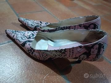Scarpe Decolleté pop art num 36