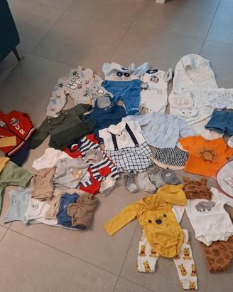 set abbigliamento bimbo 62/68 cm