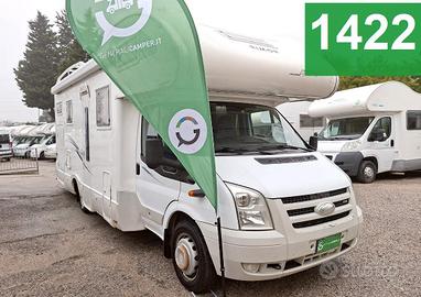 CAMPER RIMOR FORD MANSARDATO 6 POSTI SEMIDINETTE L