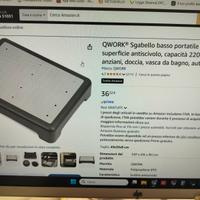 SGABELLO BASSO (PEDANA) H 9 cm