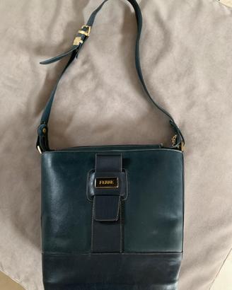 Borsa a secchiello blu da donna Gianfranco Ferre’
