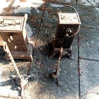 Giraarrosto manuale, elettrico Antico