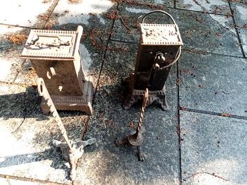 Giraarrosto manuale, elettrico Antico