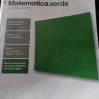 MATEMATICA VERDE 1 e 2 a metà prezzo. Spedisco