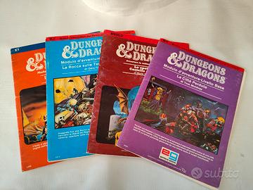 moduli avventura D&D prima edizione italiana