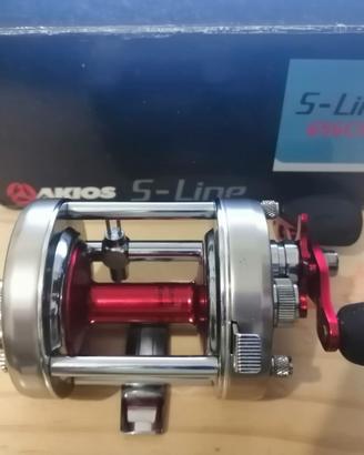 n.1 AKIOS 656 CSM mulinello surfcasting da UK