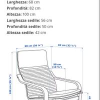 Poltrona POANG bambino Ikea