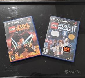 LEGO StarWars + Indiana Jones + Batman PS2 ITA PAL