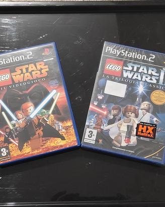 LEGO StarWars + Indiana Jones + Batman PS2 ITA PAL