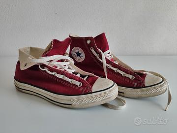 Converse rosse outlet invernali