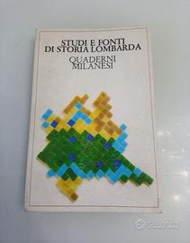 Quaderni Milanesi Studi e Fonti di storia lombarda