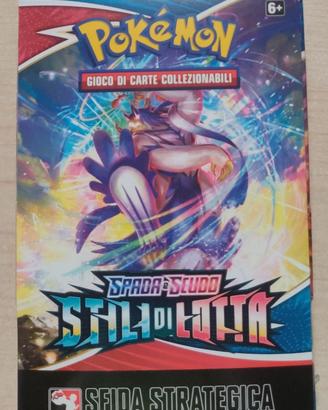 Box prerelease pokemon STILI DI LOTTA kit sealed