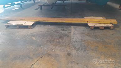 prolunghe forche muletto 5 MT larghezza 