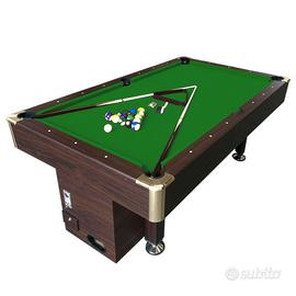Tavolo da biliardo con gettoniera 8ft Zeus