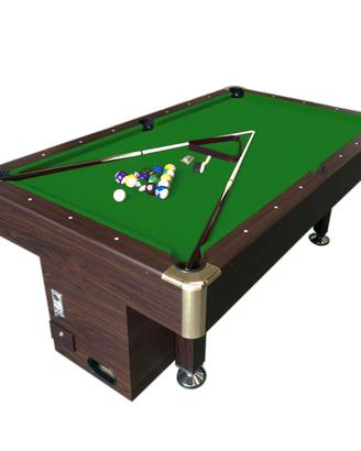 Tavolo da biliardo con gettoniera 8ft Zeus