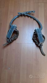 Ramponi in alluminio per pali in legno