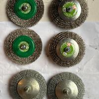 SIT Spazzole circolari con gambo GG - 6 pezzi