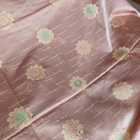 Copriletto matrimoniale in raso e ricami anni 50