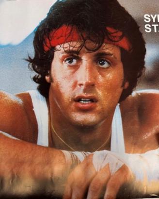 Poster originale vintage Sylvester Stallone anni90