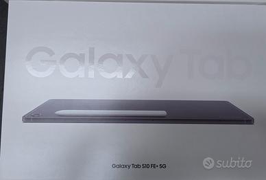Galaxy Tab S10 FE+ 5g 256gb - incl. keyboard cover