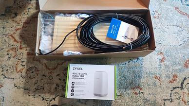 Zyxel Router Wi-Fi 4G LTE + Antenna Kaser K5GLPDA