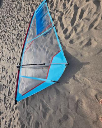 Vela 5mt per wind surf come nuova