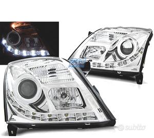 FARI PER OPEL VECTRA C 02-05 LUCE DIURNA A LED CRO