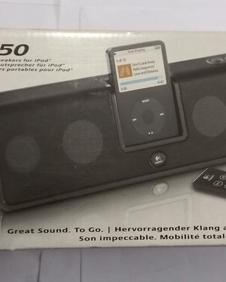 Porta iPod Logitech MM50 portatile