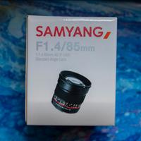 Samyang 85mm f1.4 Canon