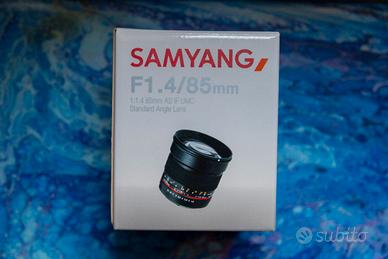 Samyang 85mm f1.4 Canon