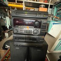 Impianto HI-FI compatto anni 90 SONY