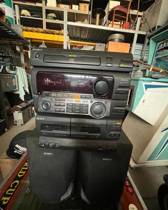 Impianto HI-FI compatto anni 90 SONY