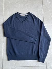 Maglione Burberry in cashmere blu